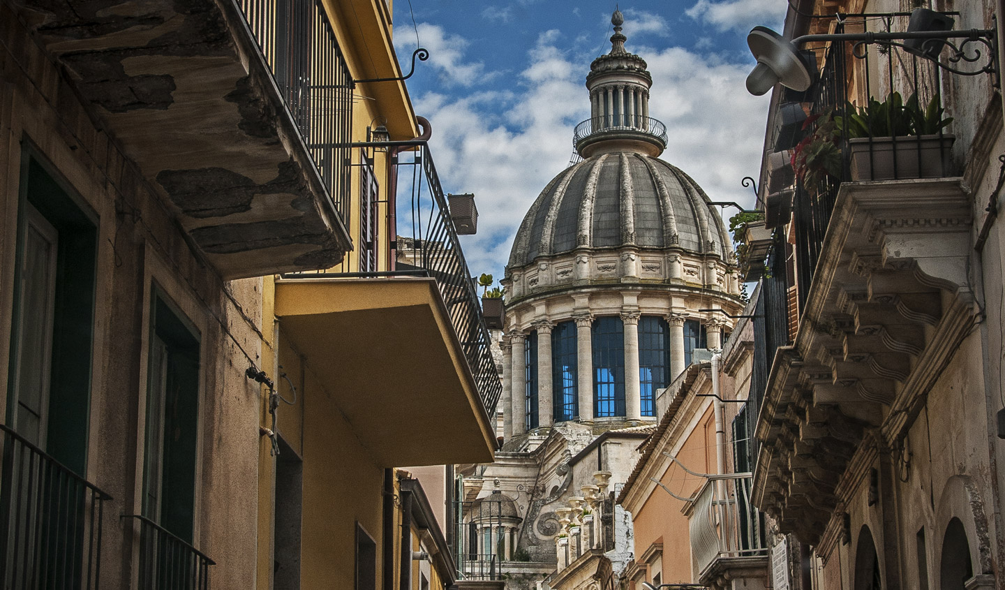 Ragusa Ibla, Cupola del Duomo. Foto Maria Aloisi.