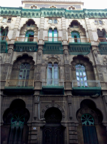Facciata del palazzo Facciata del palazzo