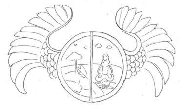Disegno dello stemma Disegno dello stemma