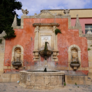 Vista della fontana