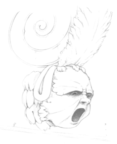 Decorazione antropomorfa