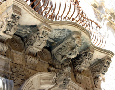 Balcone decorato Balcone decorato