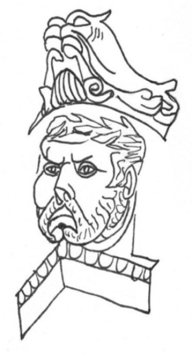 Decorazione antropomorfa