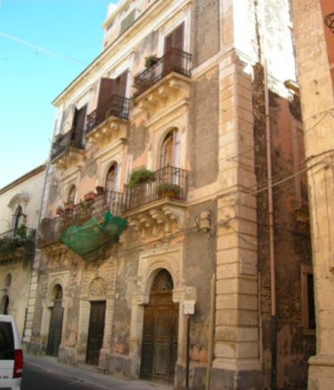 Facciata del palazzo