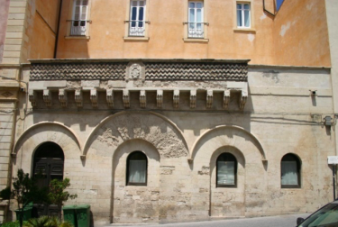 Dettaglio del palazzo Dettaglio del palazzo