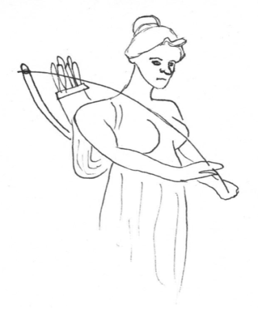 Ritratto di personaggio venatorio